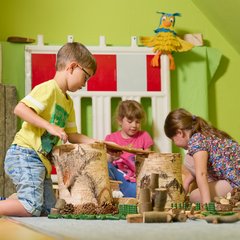 Kita Bernsbach Spielecke Holz J u M