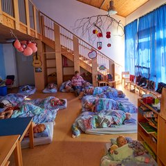 Schlafraum Mittagsschlaf 