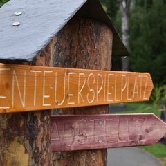 Kita Kastanie Wegweiser