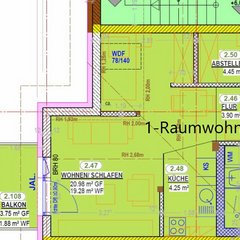 1 Raumwohnung 