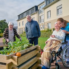 Seniorenwohnpark Zschorlau Garten Anlage 