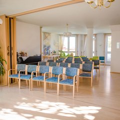 Gottesdienst Raum Altenpflegeheim Lugau